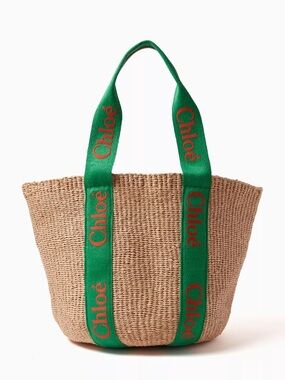 ✨ CHLOÉ x Mifuko Woody Large Basket tote Bag $990